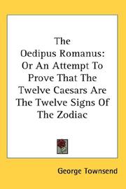 Cover of: The Oedipus Romanus by George Townsend