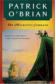 Cover of: The Mauritius Command by Patrick O'Brian, Patrick O'Brian