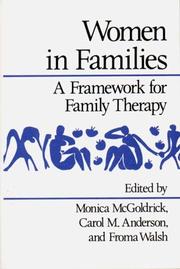 Cover of: Women in Families by Monica McGoldrick