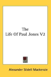 Cover of: The Life Of Paul Jones V2