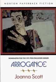 Cover of: Arrogance by Joanna Scott