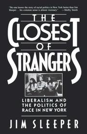 Cover of: Closest of Strangers by Jim Sleeper