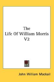 Cover of: The Life Of William Morris V2