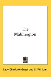 Front cover of The Mabinogion by Unknown