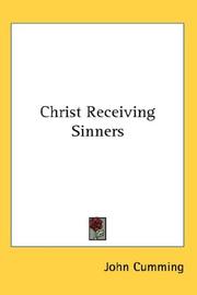 Cover of: Christ Receiving Sinners