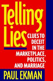 Cover of: Telling lies by Paul Ekman
