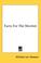 Cover of: Facts For The Married