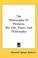 Cover of: The Philosophy Of Plotinos