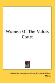 Cover of: Women Of The Valois Court