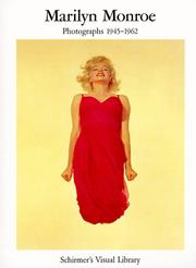 Cover of: Marilyn Monroe: Photographs 1945-1962 (Schirmer's Visual Library)