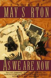 Cover of: As We Are Now by May Sarton
