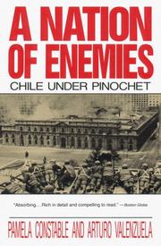 Cover of: A Nation of Enemies by Pamela Constable, Arturo Valenzuela