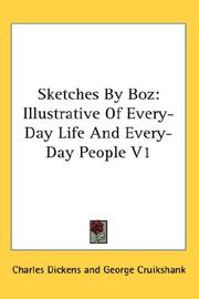 Cover of: Sketches By Boz by Charles Dickens