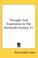 Cover of: Thought And Expression In The Sixteenth Century