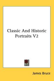 Cover of: Classic And Historic Portraits V2
