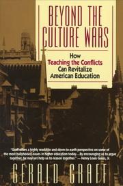 Cover of: Beyond the Culture Wars by Gerald Graff