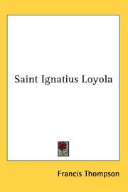 Cover of: Saint Ignatius Loyola