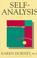 Cover of: Self-analysis