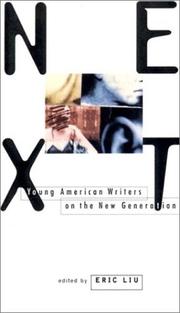 Cover of: Next: Young American Writers on the New Generation