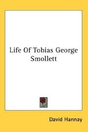 Life of Tobias George Smollett by David Hannay