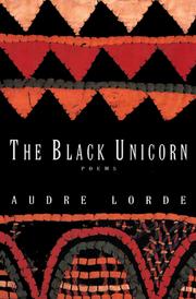 Cover of: The Black Unicorn by Audre Lorde