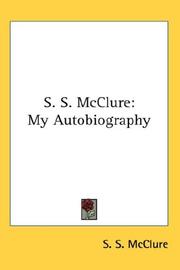 Cover of: S. S. McClure: My Autobiography