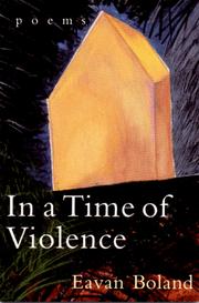 Cover of: In a Time of Violence