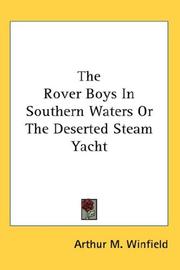 Cover of: The Rover Boys In Southern Waters Or The Deserted Steam Yacht