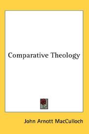 Cover of: Comparative Theology by John Arnott MacCulloch