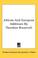 Cover of: African And European Addresses By Theodore Roosevelt