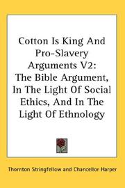 Cotton Is King And Pro-Slavery Arguments V2