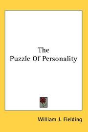 Cover of: The Puzzle Of Personality