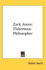 Cover of: Zack Jones: Fisherman-Philosopher