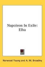 Cover of: Napoleon In Exile: Elba