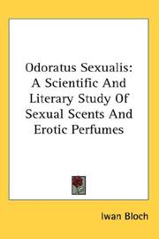 Cover of: Odoratus Sexualis by Iwan Bloch