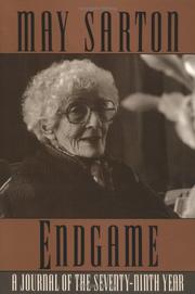 Cover of: Endgame | May Sarton