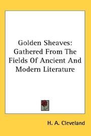 Cover of: Golden Sheaves | H. A. Cleveland