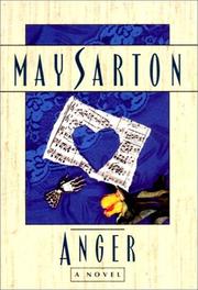 Cover of: Anger by May Sarton