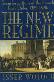 Cover of: The New Regime by Isser Woloch, Isser Woloch