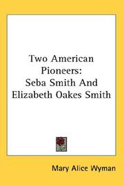 Cover of: Two American Pioneers by Mary Alice Wyman