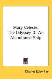 Cover of: Mary Celeste by Charles Edey Fay