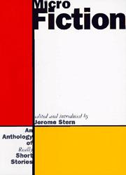 Cover of: Micro Fiction by Jerome Stern