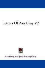 Cover of: Letters Of Asa Gray V2