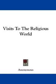 Cover of: Visits To The Religious World