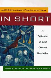 Cover of: In short: a collection of brief creative nonfiction