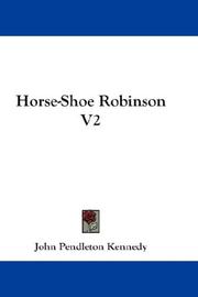 Cover of: Horse-Shoe Robinson V2