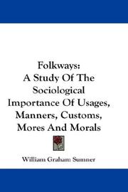 Cover of: Folkways by William Graham Sumner