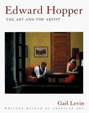 Cover of: Edward Hopper by Gail Levin