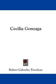 Cover of: Cecilia Gonzaga by Robert Calverley Trevelyan