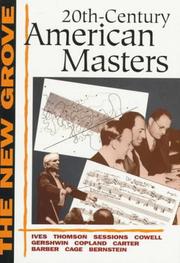 Cover of: Twentieth-Century American Masters by John Kirkpatrick, John Kirkpatrick